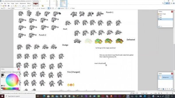How to remove backgrounds from sprite sheets