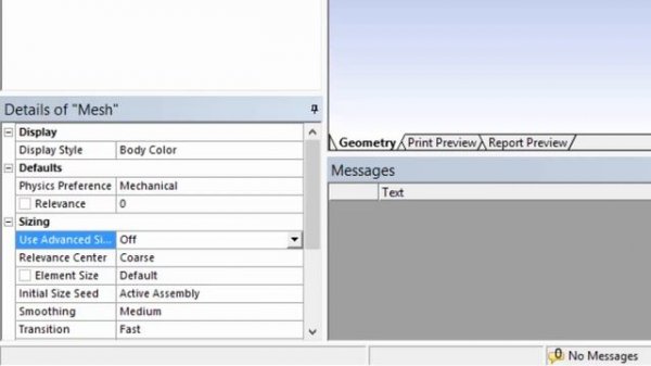 What is the use of Advanced Size Function "Proximity and Curvature" in Ansys Workbench Meshing?