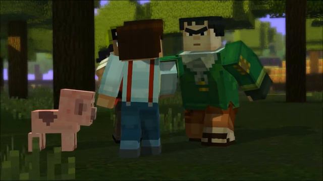 "Jesse and Ruben are of an WILD ADVENTURE!" Minecraft Story Mode: Order of the Stone смотреть онлайн