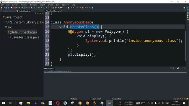 Java Tutorial #36 - Anonymous Class in Java Programming смотреть онлайн