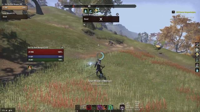 Elder Scrolls Online PVP Гоп-стоп в Сиродиле! (Nightblade)