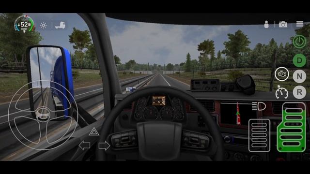 Double Oil Tanker Transporting - Universal Truck Simulator - with New Truck Piterbilt 579 - Android смотреть онлайн