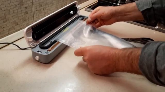 Вакууматор Gaisma V 62 ч 2. Вакуумирование свежей рыбы.