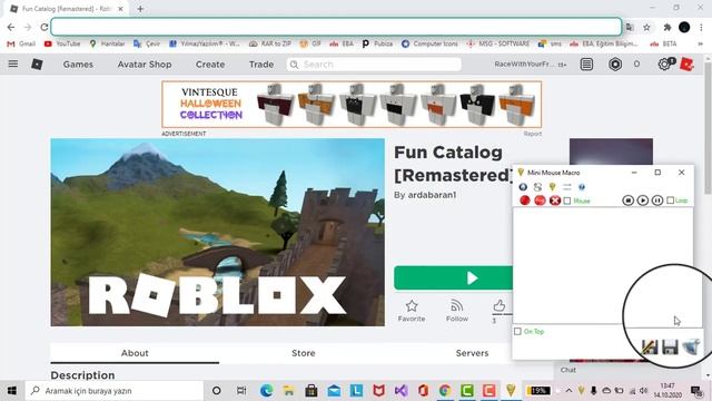 ROBLOX Visit Bot | 2020 October | Never Fix | смотреть онлайн