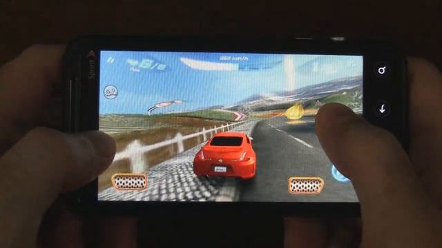 Asphalt 6 3D Review (HTC EVO 3D glasses-free 3D gaming) - Android смотреть онлайн