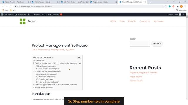 How to Create a Table of Contents in WordPress Posts and Pages using Easy Table of Contents Plugin смотреть онлайн
