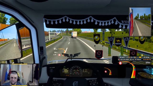 🔴 🅻🅸🆅🅴 | Euro Truck Simulator TruckersMP смотреть онлайн