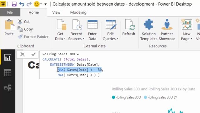 Calculate Amounts Sold Between Two Dates In Power BI w/DAX смотреть онлайн