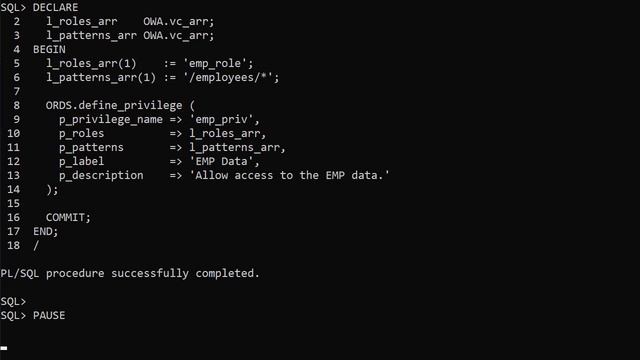 Oracle REST Data Services (ORDS) : First Party (Basic) Authentication on Tomcat смотреть онлайн