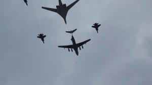 Репетиция парада. Самолеты