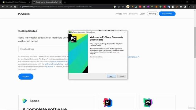 1 Installing Python and Setting up IDE смотреть онлайн