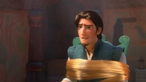 Рапунцель Запутанная история. Встреча Рапунцель с Флином Райдером.