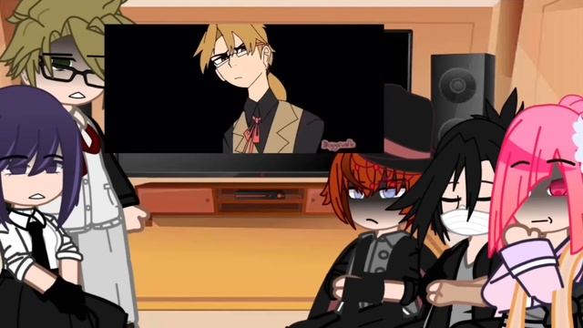 bsd react to dazai смотреть онлайн
