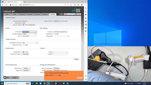 Ubiquiti LBE M5 Complete Setup Access Point