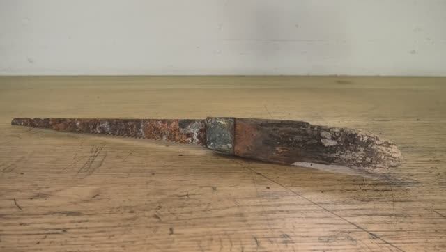 Antique Rusty Pruning Saw