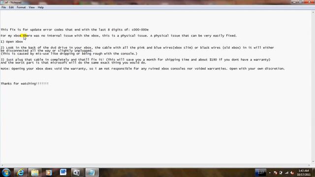 How to fix xbox update error code c000-000e! смотреть онлайн