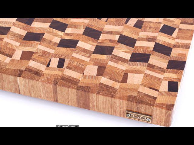 The use of thin scrap end grain strips смотреть онлайн
