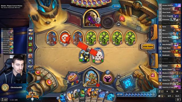 Hearthstone:HEROIC Chapter 5 | FINAL BOSS Part 2 | TEKAHN, PLAGUE LORD OF FLAMES | TOMBS OF TERROR смотреть онлайн