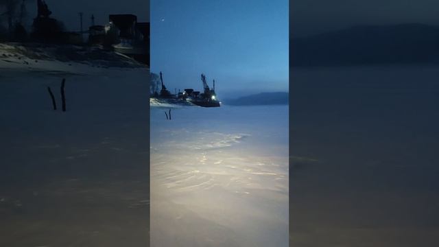 18.12.2023 Утро набережная река Амур Комсомольск-на-Амуре Хабаровский край смотреть онлайн