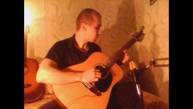 Rights of man на 12-струнной гитаре (ирландская музыка) смотреть онлайн