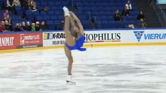 Viveca LINDFORS SP Finlandia Trophy 2016 смотреть онлайн