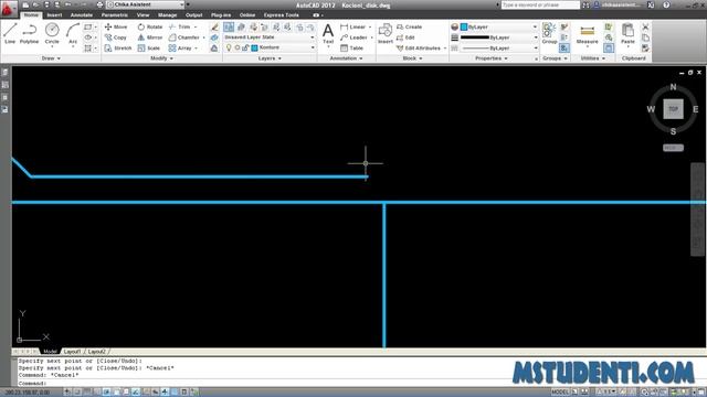 20. AutoCAD 2012 TS - Fillet - chikaasistent.com смотреть онлайн