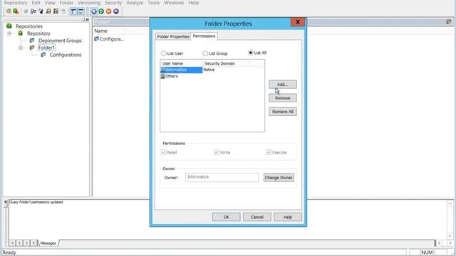 Beginner Informatica - Rename a Repository Folder смотреть онлайн