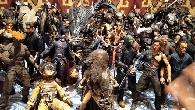 Коллекция фигурок NECA смотреть онлайн