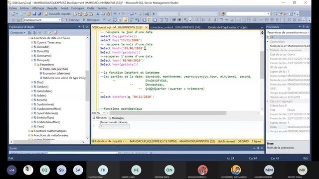 les fonctions SQL de manipulation de Date смотреть онлайн