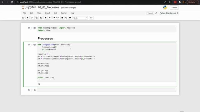 Multiprocessing | | Python Essential Training смотреть онлайн
