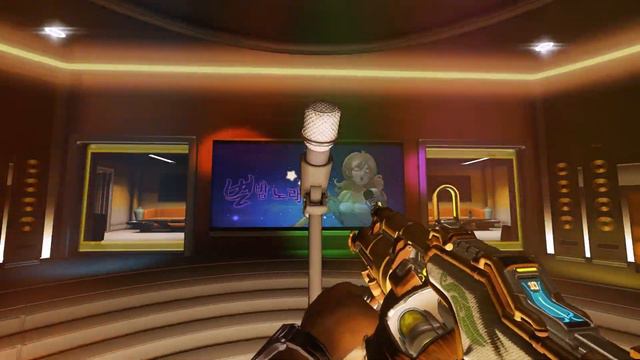 Baptiste in karaoke in Russian || Overwatch смотреть онлайн