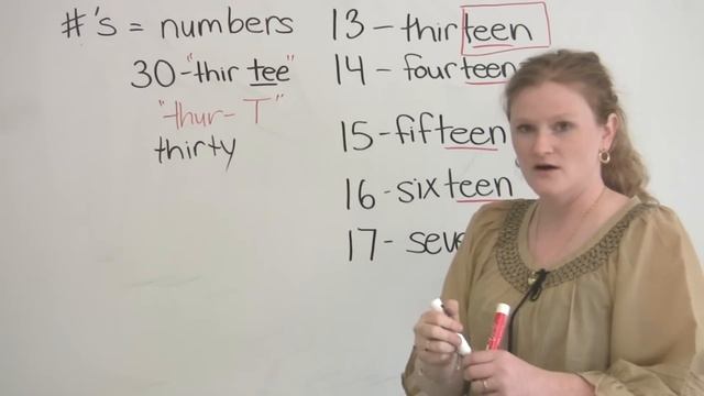 English Pronunciation - How To Pronounce Numbers