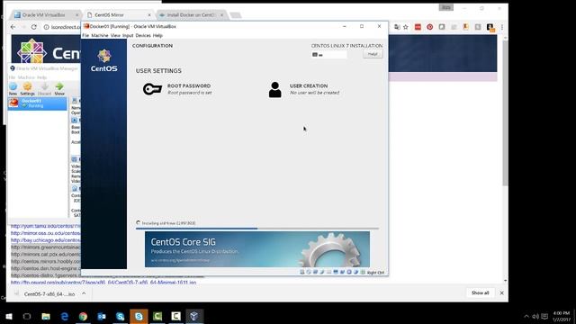Installing Docker on CentOS on Virtual Box смотреть онлайн