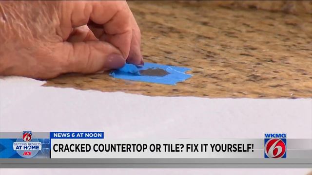 Cracked countertop or tile? Here's how you can fix it yourself! смотреть онлайн