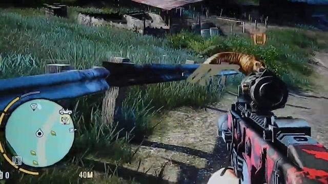 Far cry прикол у тигра крыша поехала....trick the tiger went to the roof смотреть онлайн