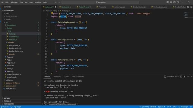 Making API Call in React Redux | axios & redux-thunk | Async Actions |React Redux Tutorial смотреть онлайн