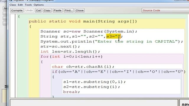 Pig Latin Form Java Program | String Manipulation | ICSE Syllabus смотреть онлайн