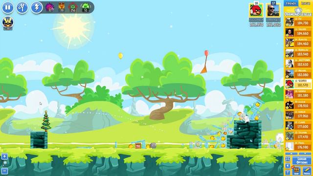 Angry Birds Weekly Tournament Week 185 LEVEL 5 3 Sterne Top 10 191.440 Punkte Platz 4 смотреть онлайн