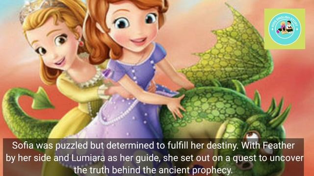 Sofia The First Season|Sofia Princess Story For Kids In English
