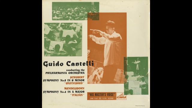 Silent Tone Record/シューベルト：交響曲8番「未完成」，メンデルスゾーン：交響曲4番「イタリア」/グィード・カンテッリ指揮フィルハーモニア管弦楽団/サイレント・トーン・レコード смотреть онлайн