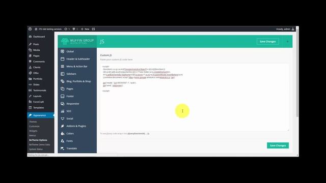 How Add Analytics Code on Wordpress Betheme - 2016 смотреть онлайн