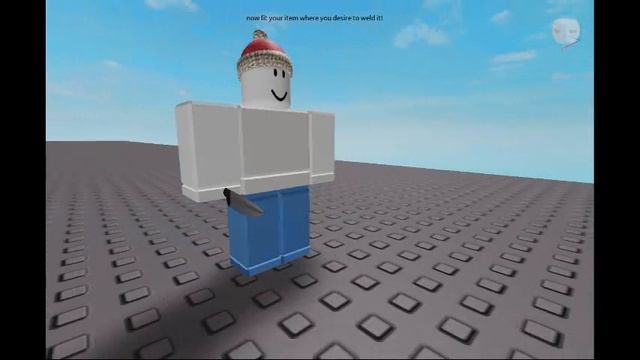 ROBLOX: How To Weld An Item To Rig/Character! смотреть онлайн