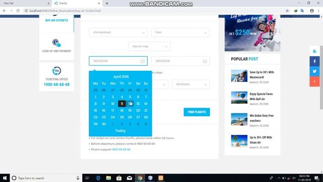Airline Reservation Management System Project using Java Servlet and JSP смотреть онлайн