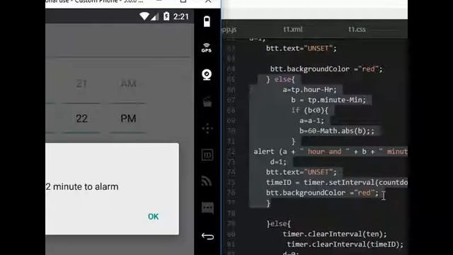 Alarm Nativescript (Mobile Programming) смотреть онлайн