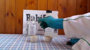 Горение этилового и изопропилового спиртов.