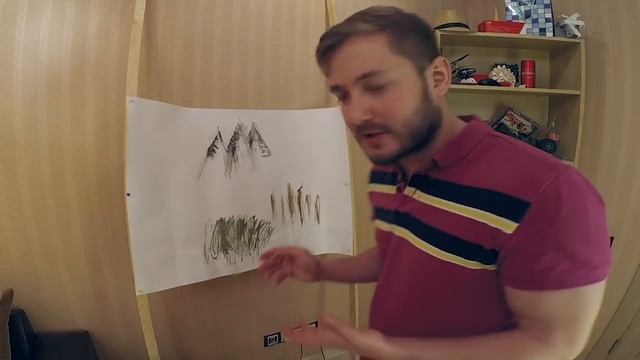 УЧИМСЯ РИСОВАТЬ С БРО - ПЕЙЗАЖ (ВНИМАНИЕ 18+) смотреть онлайн