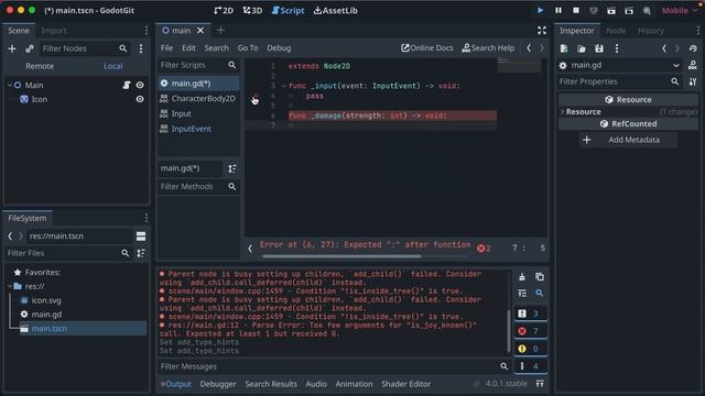 Enable GDScript Type Hints for Better Code | Godot 4 Quick Tip смотреть онлайн