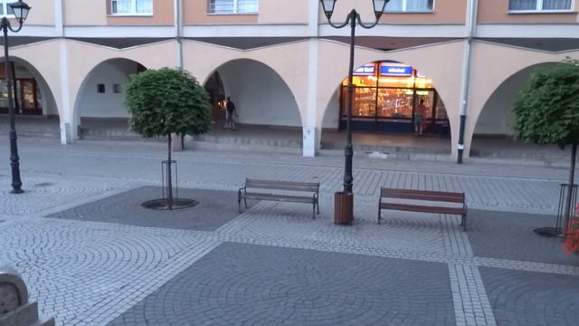 The old town of Jawor, a small city in the west southern Poland смотреть онлайн