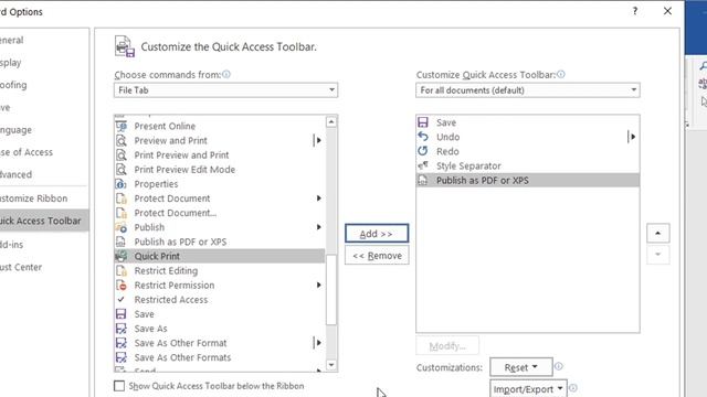 How to Create a Save As PDF Button in Microsoft Word смотреть онлайн