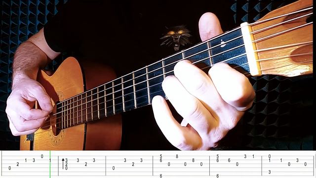 The WITCHER 3-Outskirts Of Novigrad, Guitar Cover/TABS